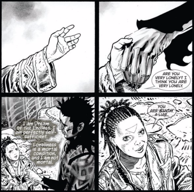 Illustration for article titled Neil Gaiman’s Goodbye to The Sandman Ends Exactly the Way It Should